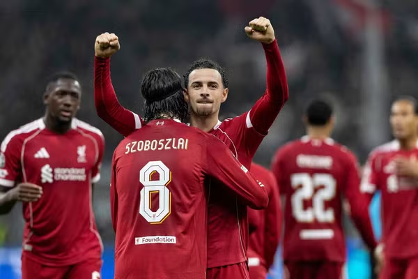 Read more about the article Curtis Jones, pahlawan tanpa tanda jasa bagi Liverpool saat The Reds menghancurkan Eintracht Frankfurt